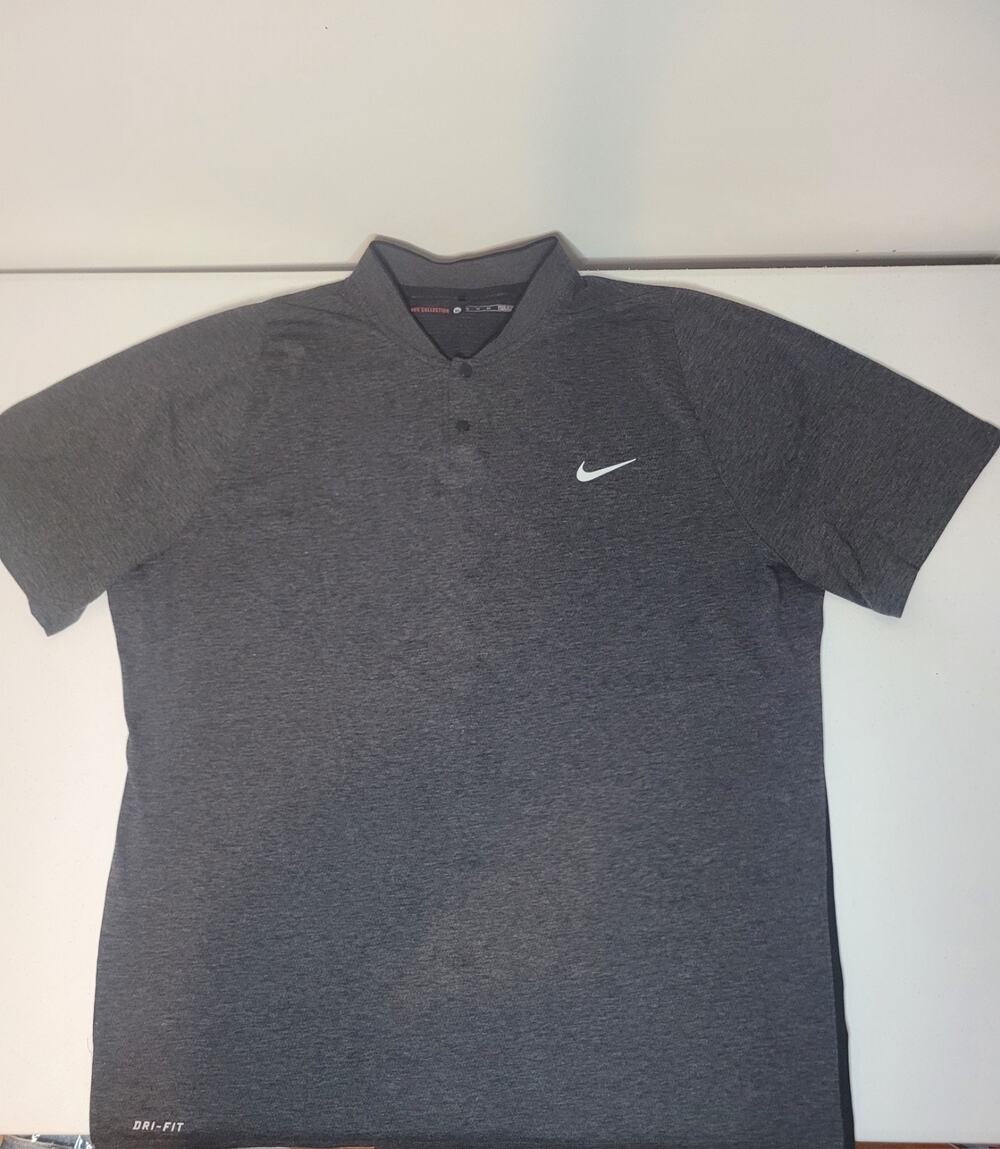 Nike Dri-Fit Tiger Woods TW VL Max Blade Polo Shirt |XL| 726187-032 Blade Collar